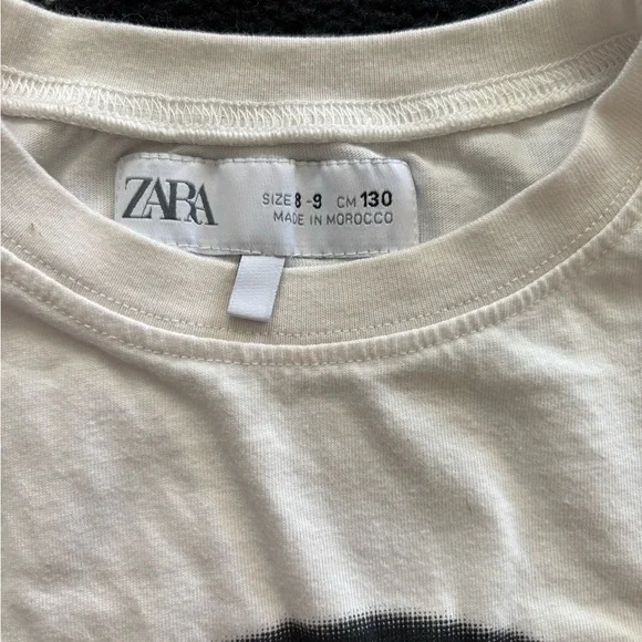 Boys Zara Long Sleeve Size 8-9 - Picture 2 of 3